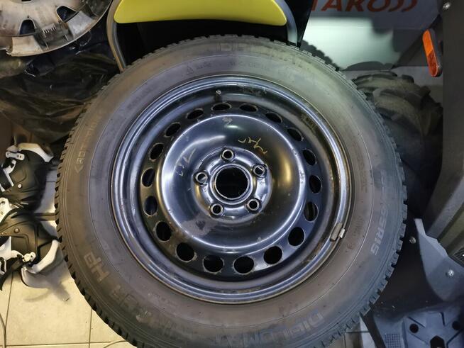 Felgi stalowe+opony zimowe 195/65R15 5x112