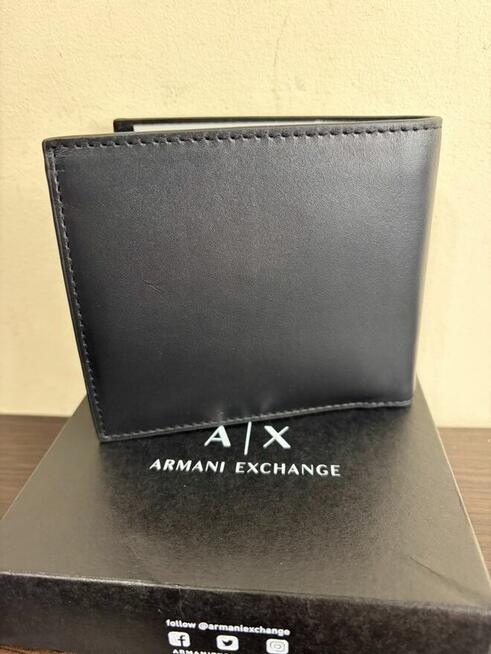 Portfel Armani Exchange Bifold Chin Pocket