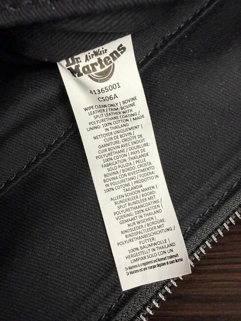 Torba/Shopperka Dr. Martens Leather Tote Bag