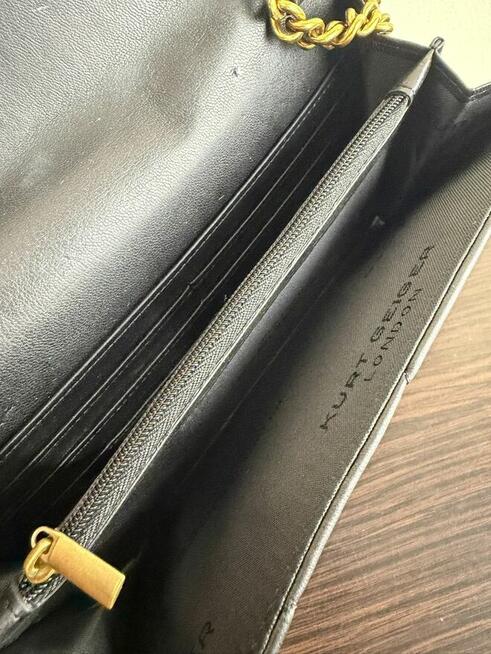 Skórzana Torebka/Portfel Kurt Geiger Kensington Quilt Wallet