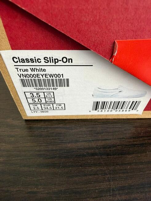 Trampki dziecięce Vans Classic Slip-On