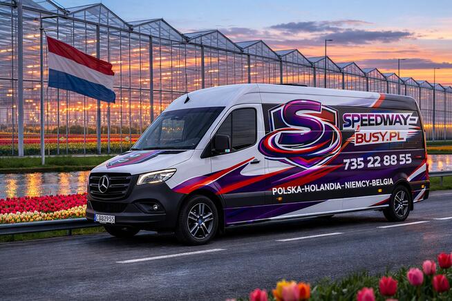 Busy do Holandii, Niemiec i Belgii