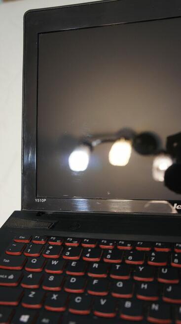 Laptop LENOVO IdeaPad Y510p (GF GT755M)+8GB RAM -uszkodzony