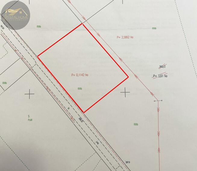 Działka budowlana Burkatów gm. Świdnica