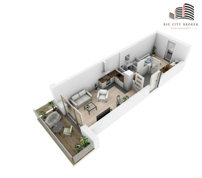 Mieszkanie Lublin Ponikwoda, Migdałowa