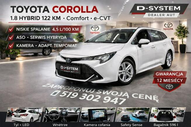 Toyota Corolla 22 Salon Polska 1.8 HYBRID 1wł z Pakietem TECH Zimowy Bezwypadkowy 1X