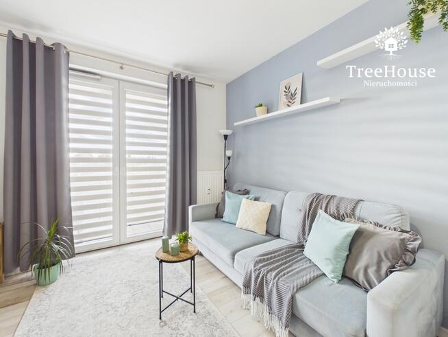 3-pokojowe mieszkanie z dużym balkonem