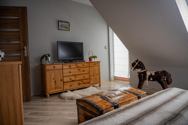 Dom wolnostojący, stawy, wędzarnia -duża działka