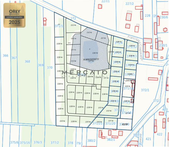 Działka inwestycyjna Małopole gm. Dąbrówka,