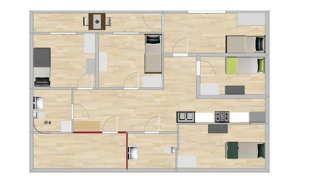 Orlińskiego 3, Czyżyny, przytulny pokój z WIFI