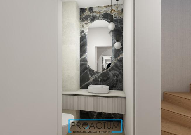 Nowoczesny dom/ogród/garaż