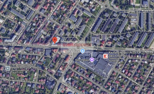 Lwowska 59 lokal usług. PARTER z witryną 220 m2