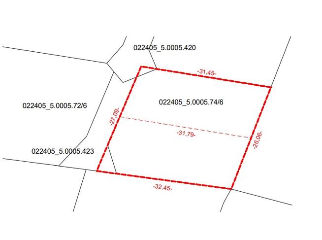 Działka z pełnym uzbrojeniem w Jaworku