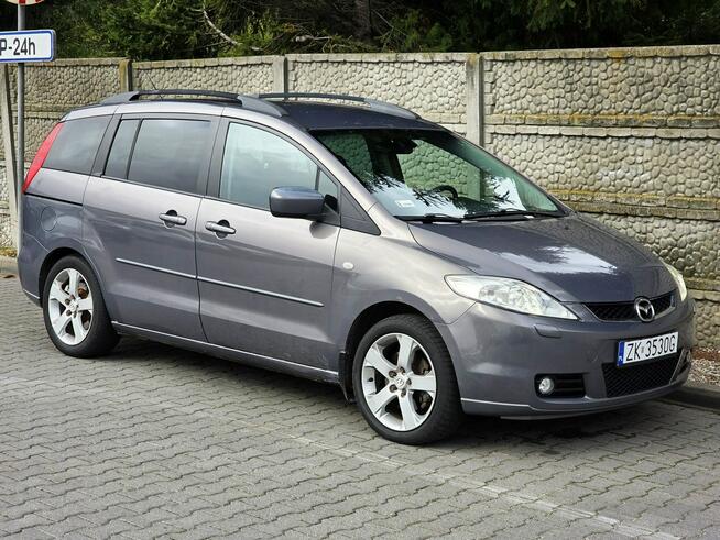 Mazda 5 2.0 BENZYNA. 7 MIEJSC. Climatronic. Xenon. Grzane Fotele. Tempomat