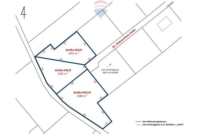 Działka nad rzeką , pow. 2842 m2 Budy Zosine / WZ