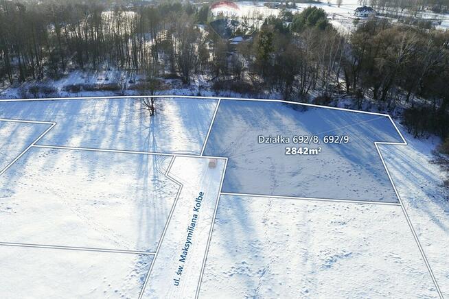 Działka nad rzeką , pow. 2842 m2 Budy Zosine / WZ