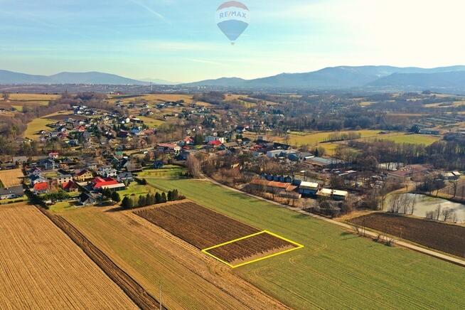 Widokowa działka budowlana w Międzyrzeczu Górnym