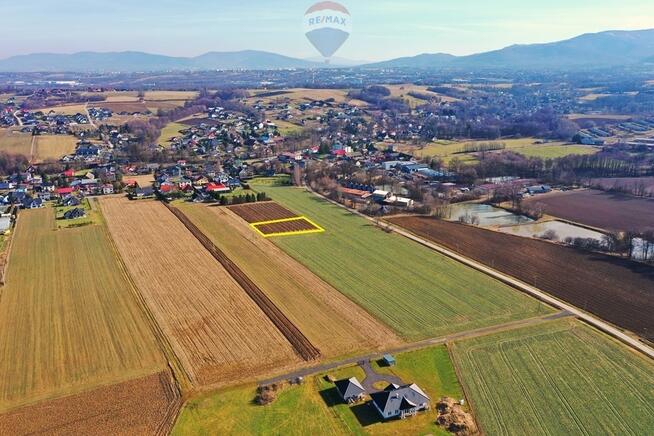 Widokowa działka budowlana w Międzyrzeczu Górnym