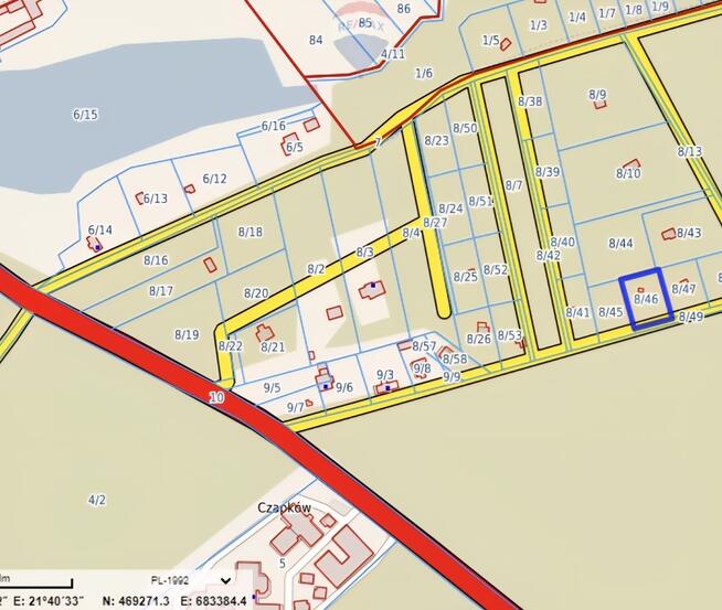 Drożdżówka. Leśna działka pod dom całoroczny