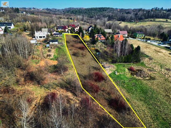 Działka rolno-budowlana Konary gm. Mogilany