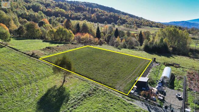 Działka inwestycyjna Koszarawa