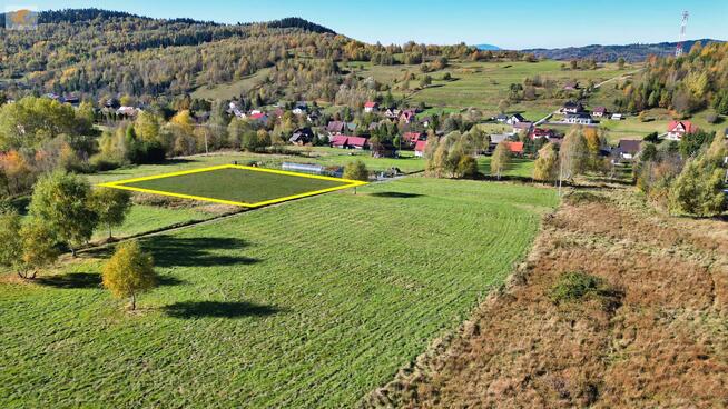 Działka inwestycyjna Koszarawa