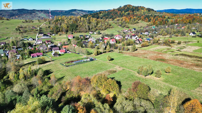 Działka inwestycyjna Koszarawa