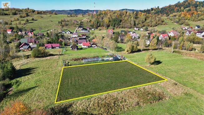 Działka inwestycyjna Koszarawa