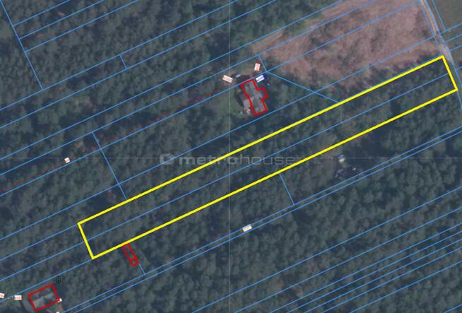Działka leśna w Nadkole – w pobliżu rzeka Liwiec
