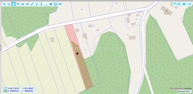 Działka Wola Wodyńska