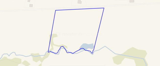 Działka siedliskowa 2,5h z małą rzeką Klusek