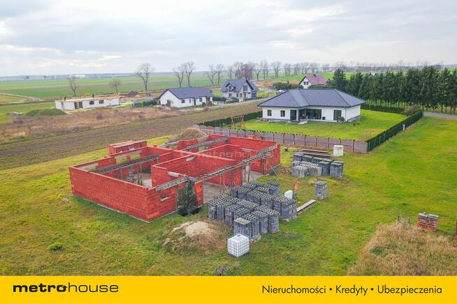 Działka1628 m² z rozpoczętą budową bliźniaka Osła