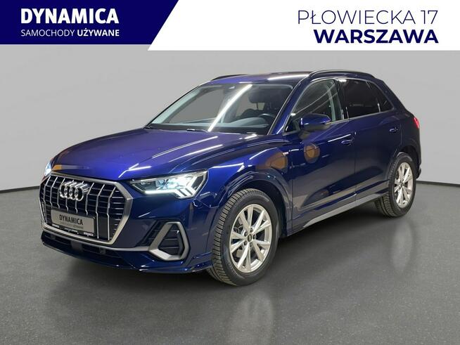 Audi Q3 VAT 23% S-line 35TFSI 150KM S-tronic 2023 r., salon PL, I właściciel