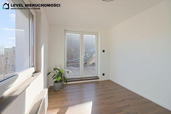 Nietuzinkowe mieszkanie z tarasem