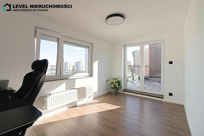 Nietuzinkowe mieszkanie z tarasem