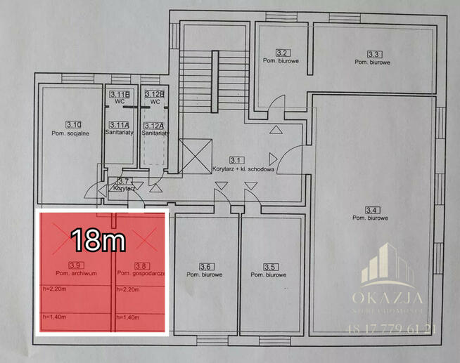 Lokal użytkowy Rzeszów Śródmieście, Polskiego Czerwonego Krzyża