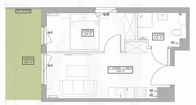 Mieszkanie Gdańsk gm. Gdańsk Jasień, Lubowidzka