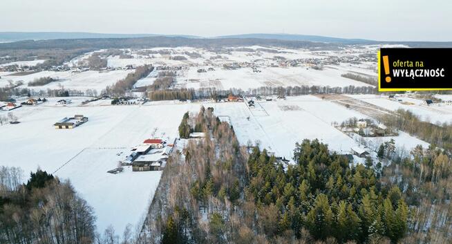 Działka inwestycyjna Lechów gm. Bieliny,
