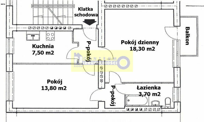 XV-lecia, M3 47,65 m2, ul. Sportowa