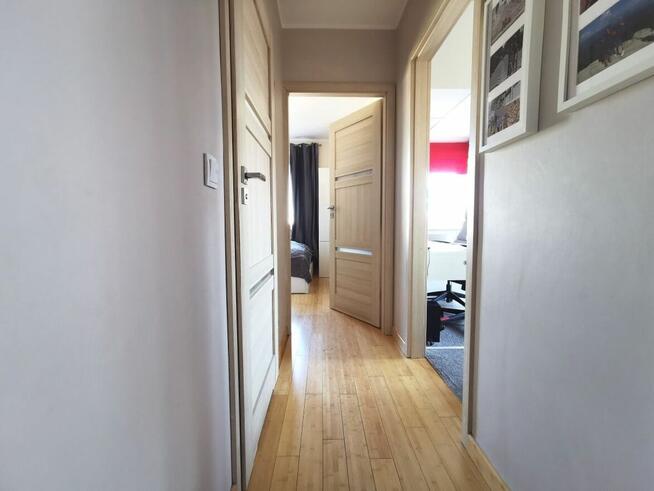 56 m² - 3 pokoje w bloku z 2014 roku.