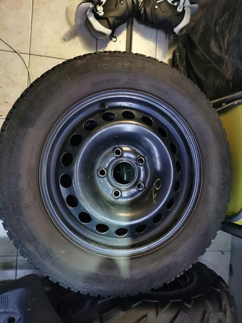 Felgi stalowe+opony zimowe 195/65R15 5x112