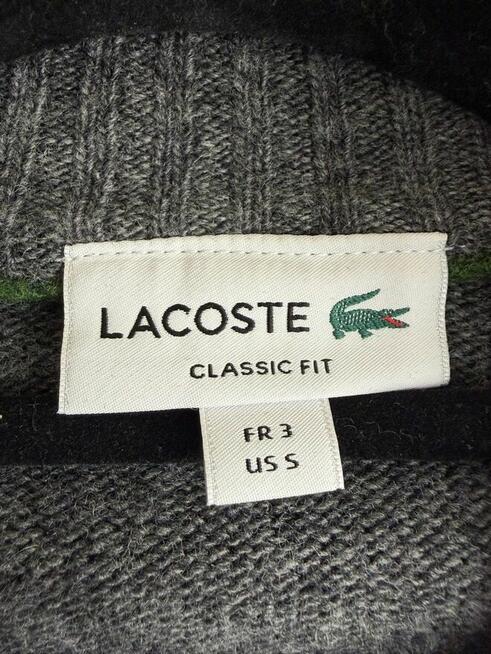 Sweter męski Lacoste Zip Neck AH3052-00