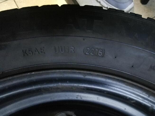 Felgi stalowe+opony zimowe 195/65R15 5x112