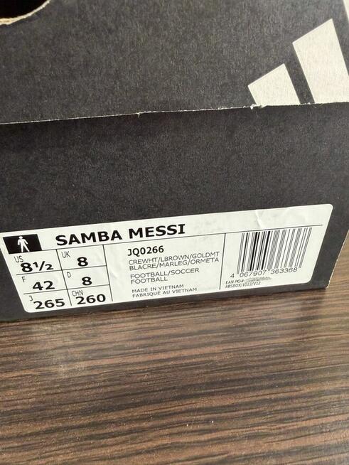 Buty/Sneakersy Adidas Samba Messi JQ0266