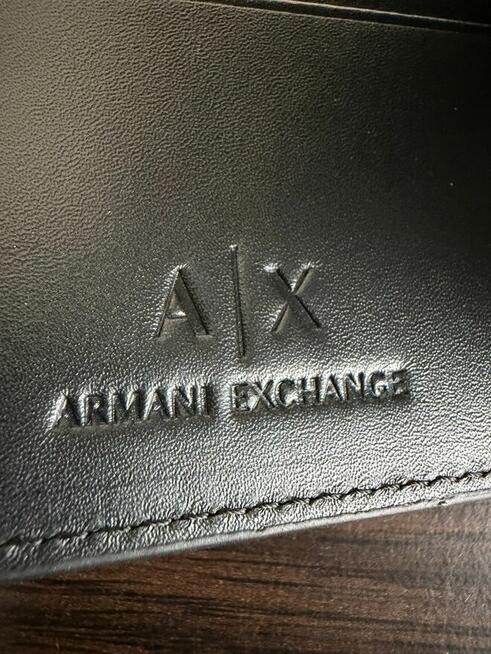 Portfel Armani Exchange Bifold Chin Pocket