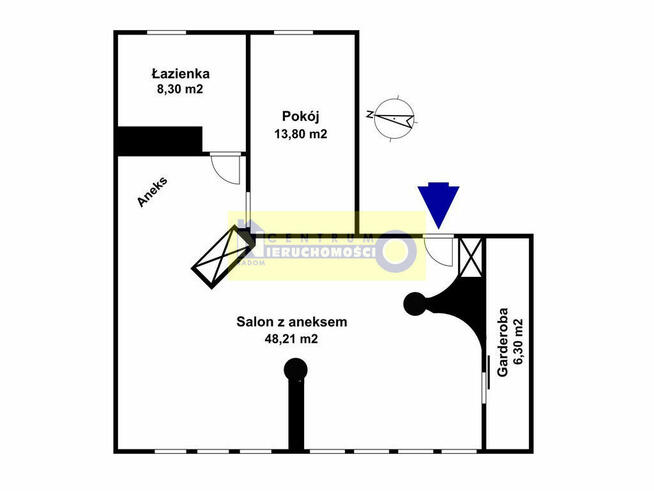 Planty, duże 76,61 m2 na poddaszu, ul. Mariacka