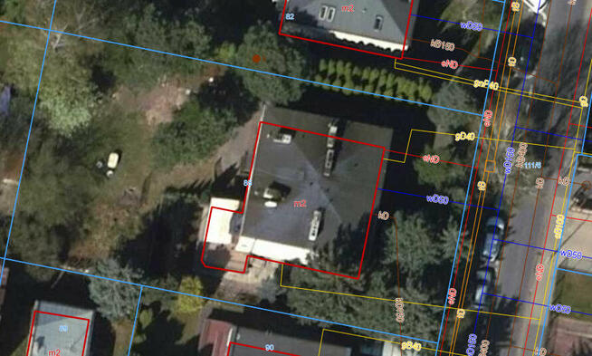 Dom Górny Mokotów na działce 1017m2 ul. Wita Stwosza