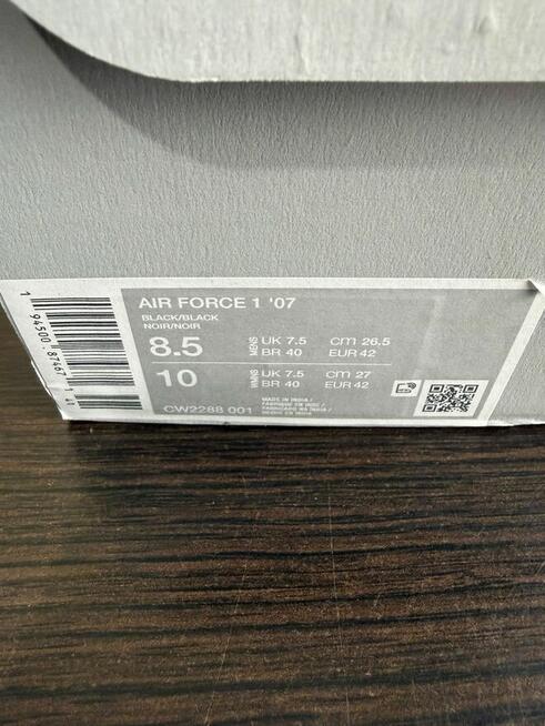 Buty/Sneakersy Nike Air Force 1 CW2288-001