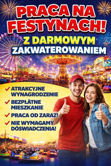 Praca na festynach Niemcy