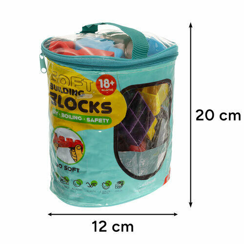 Klocki sensoryczne do układania - 30 elementów